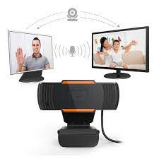 Webcam HD học trực tuyến, web	cam có mic và kẹp cố định, webcam pc : HD 1280P mic 2 cổng 1USB+ 1 JAC 3.5 | WebRaoVat - webraovat.net.vn