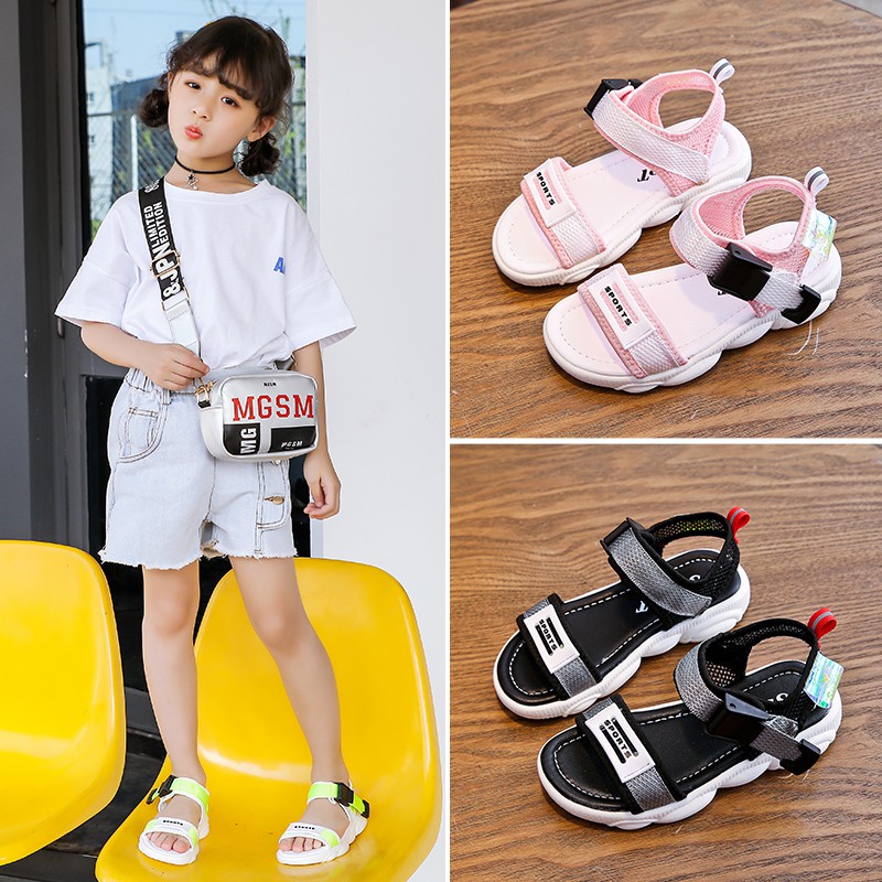 Sandal trẻ em siêu nhẹ đế mềm thoáng chân [Mua 2 đôi giảm thêm 5k] CG38