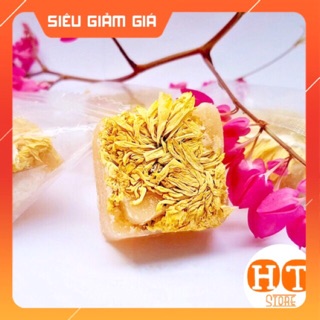 500g Trà hoa cúc đường phèn mật ong giúp giải nhiệt mát gan an thần dễ ngủ