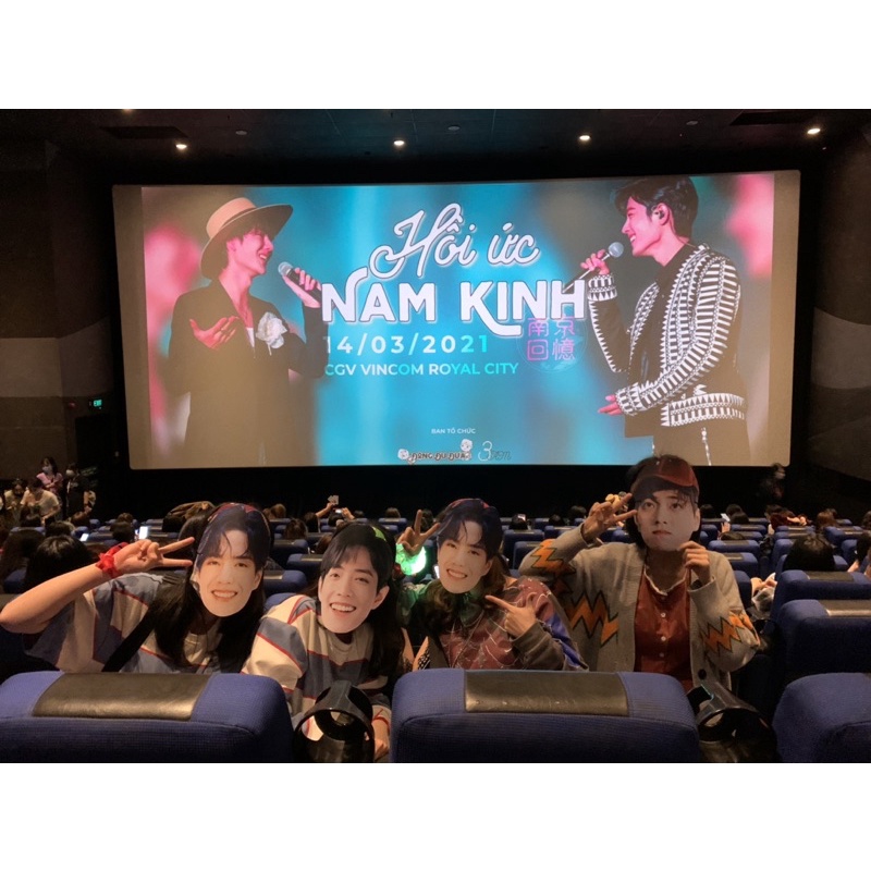 Mặt nạ hình Vương Nhất Bác - Tiêu Chiến