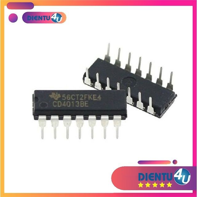 IC CD4013 DIP-14, CD4013BM SOP14