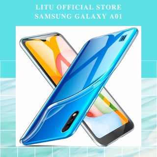 Ốp samsung galaxy a01 - ốp lưng silicon samsung dẻo trong suốt