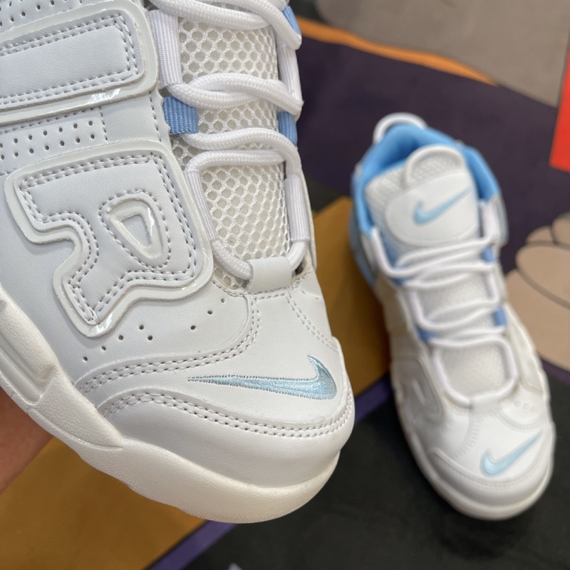 GIÀY AIR UPTEMPO WHITE B.LUE TRẮNG XANH SC