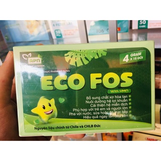 Xơ Eco Fos Chính Hãng 4gr/1- 15 gói/hộp