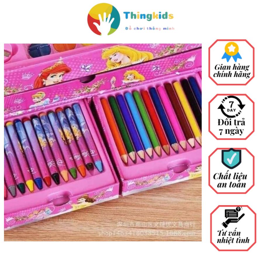 Bộ bút màu 150 món 54 64 46 chi tiết cho bé - Thingkids