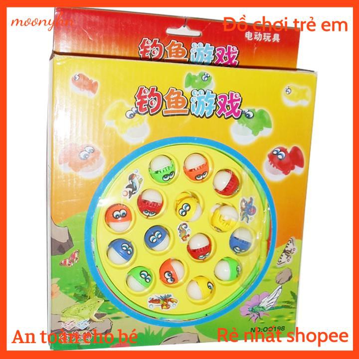 Đồ chơi câu cá bằng nhựa chạy pin có nhạc