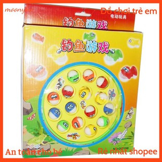 Đồ chơi câu cá bằng nhựa chạy pin có nhạc