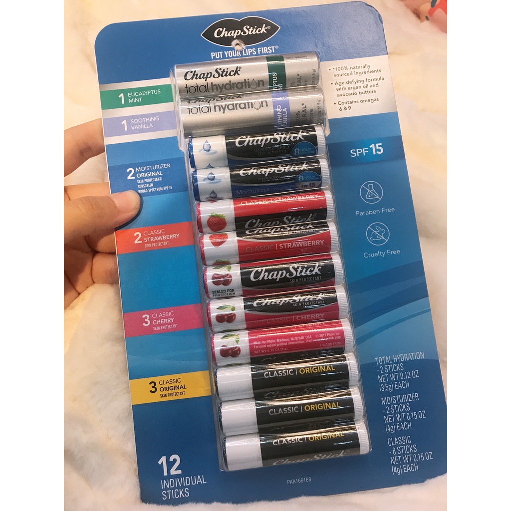 [ HÀNG CHUẨN XỊN ] Son dưỡng Chapstick