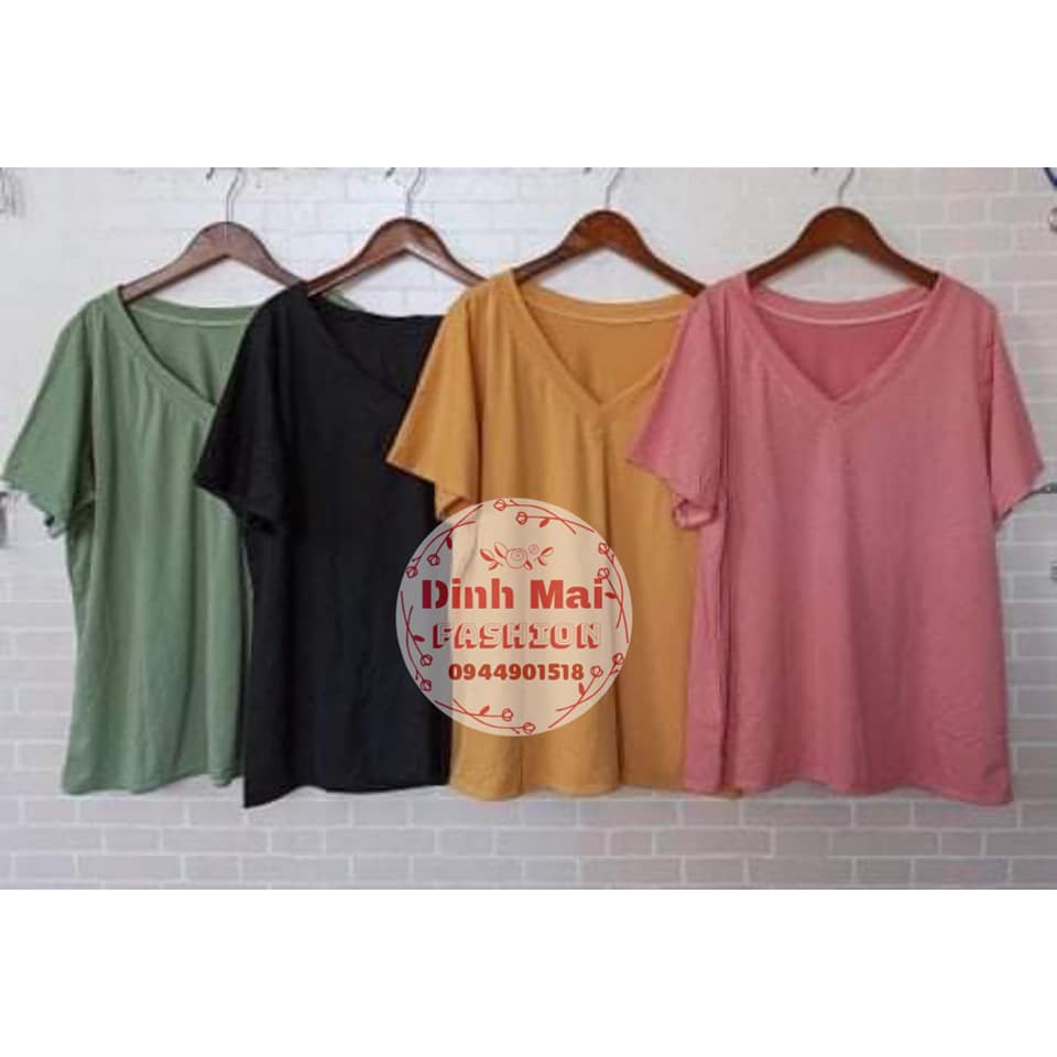 [Hình thật] Áo cổ tim bigsize form thường bảng màu siu ngọt (freesize 60-90kg) | BigBuy360 - bigbuy360.vn