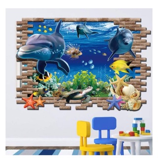 Tranh dán tường 3d 60x90cm
