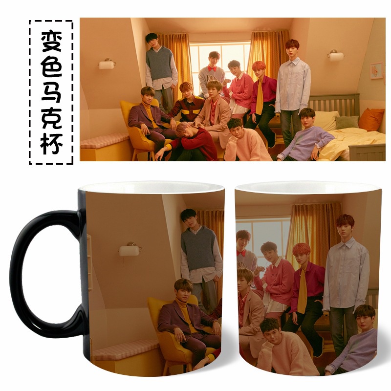 1 Bình nước in chữ Wanna One I PROMISE YOU 9.6x8.3cm DK4133