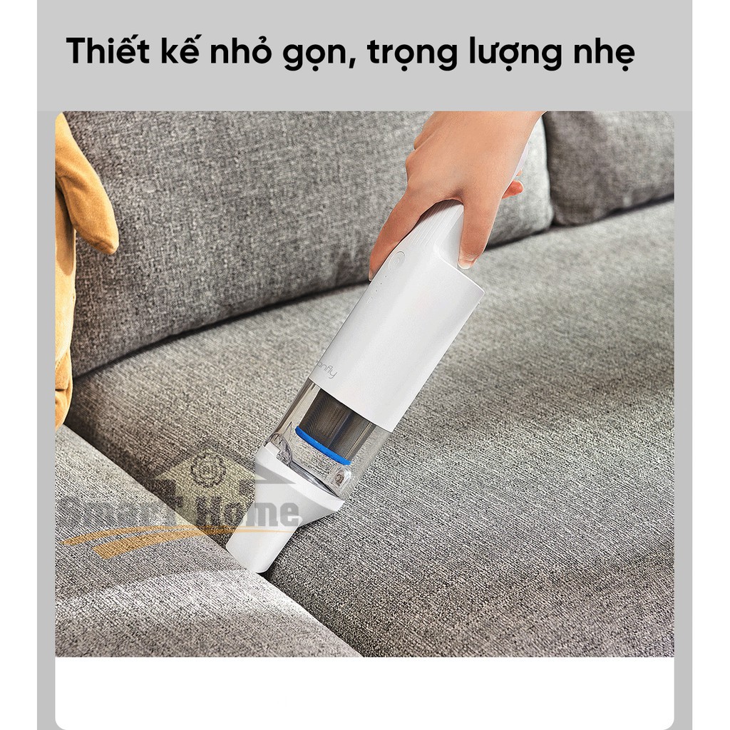 Máy Hút Bụi Cầm Tay Xiaomi Cleanfly FV2 - Máy Hút Bụi Mini QingTing Lực Hút  Mạnh Đạt 16800Pa, Độ Ồn Thấp 73.8dB(A)