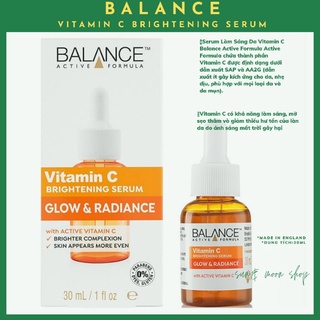 Serum Vitamin C Balance Active Formula dành cho da thâm mụn không đều màu