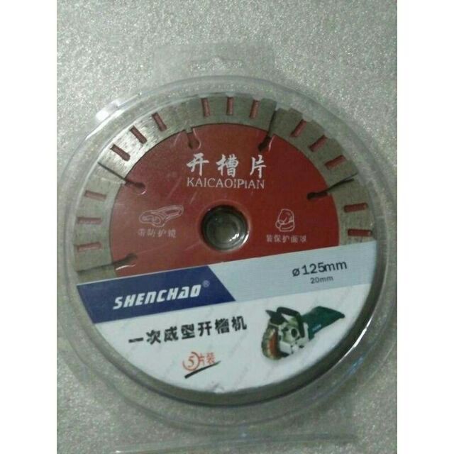 [Bộ 5 Lưỡi 125mm] Lưỡi Cắt Đa Năng-Lưỡi Cắt Rãnh Tường 125mm