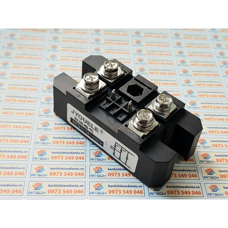 MFQ100A1600V, MFQ100A 1600V Chỉnh lưu cầu thyristor 100A 1600V