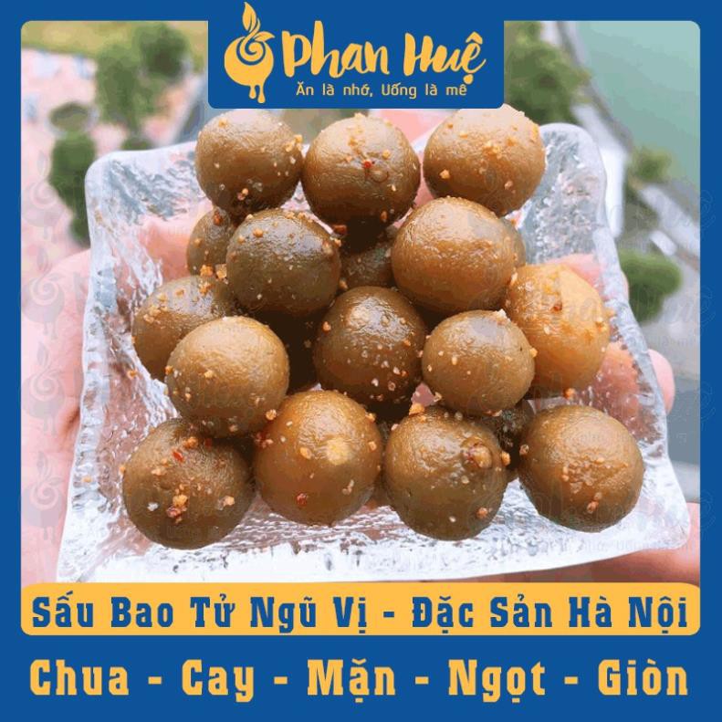 [ Dùng thử ] Ô mai xí muội sấu bao tử giòn ngũ vị Phan Huệ đặc biệt, sấu non miền Bắc chọn lọc, đặc sản Hà Nội