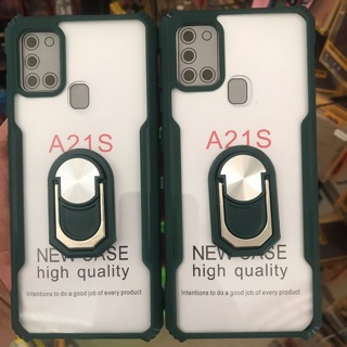 Ốp samsung A21s chống sốc lưng trong suốt cao cấp