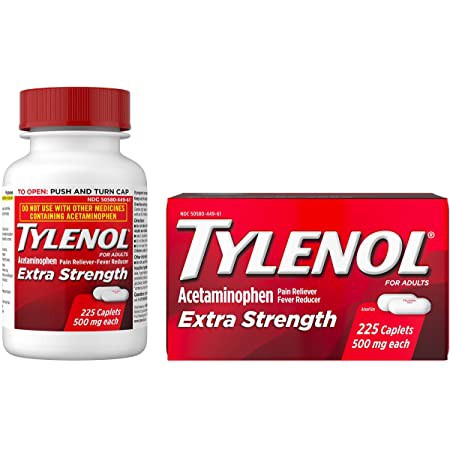 t ylenol 𝙏YLE𝙉OL 500mg 225 viên-Mỹ Tilenol Date 2024