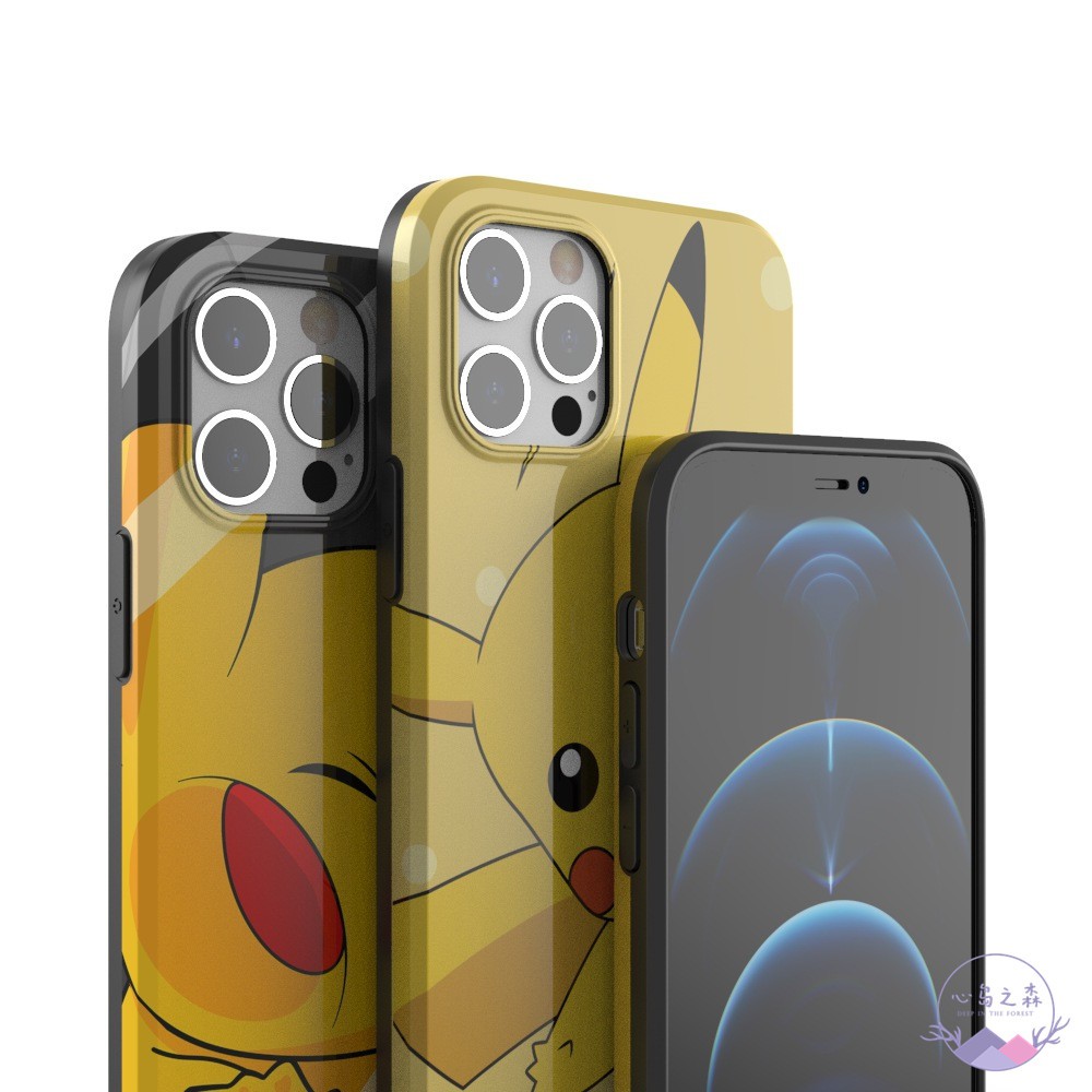 Ốp Điện Thoại Mềm In Hình Pikachu Cho iPhone 12 Pro Max 11 Pro Max 6 7 8 Plus XR XS Max