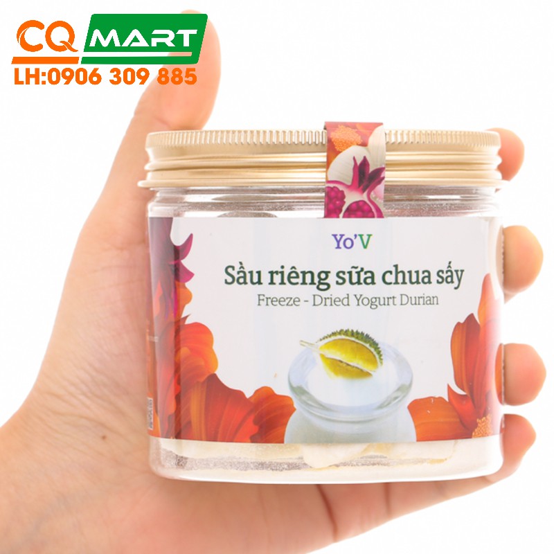 Sữa Chua Sấy Vinamit Vị Sầu Riêng Hũ 60g