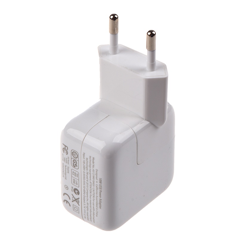 Củ Sạc Màu Trắng Chuẩn Châu Âu Cho ipad / iphone / ipod / smartphones 2.1a