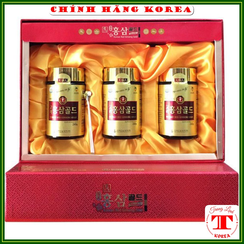 Cao hồng sâm Bio hàn quốc, hộp 3 lọ - Cao sâm hàn quốc cao cấp - Tăng đề kháng, sức khỏe, phòng ung thư - tranglinh