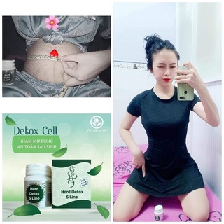 [ Chính Hãng ] Giảm Mỡ Bụng Herd Detox SLine