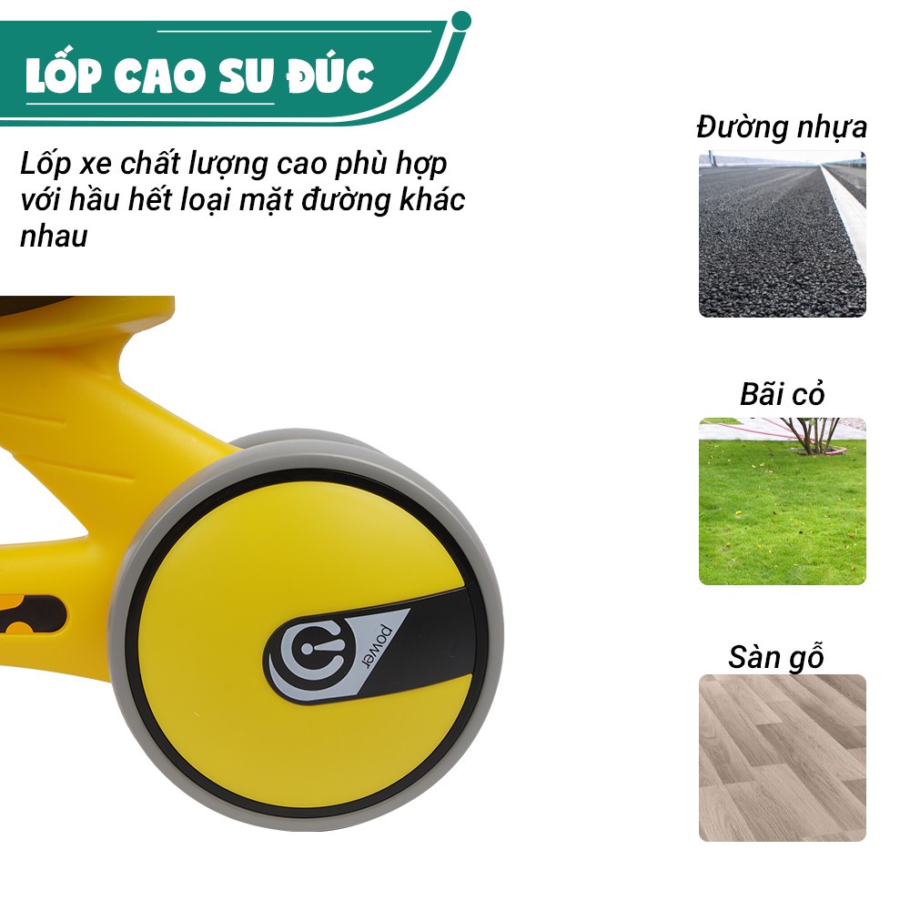 Xe chòi chân kiêm cân bằng mini Luddy cho bé Joovy 1006 - đồ chơi vận động cho bé