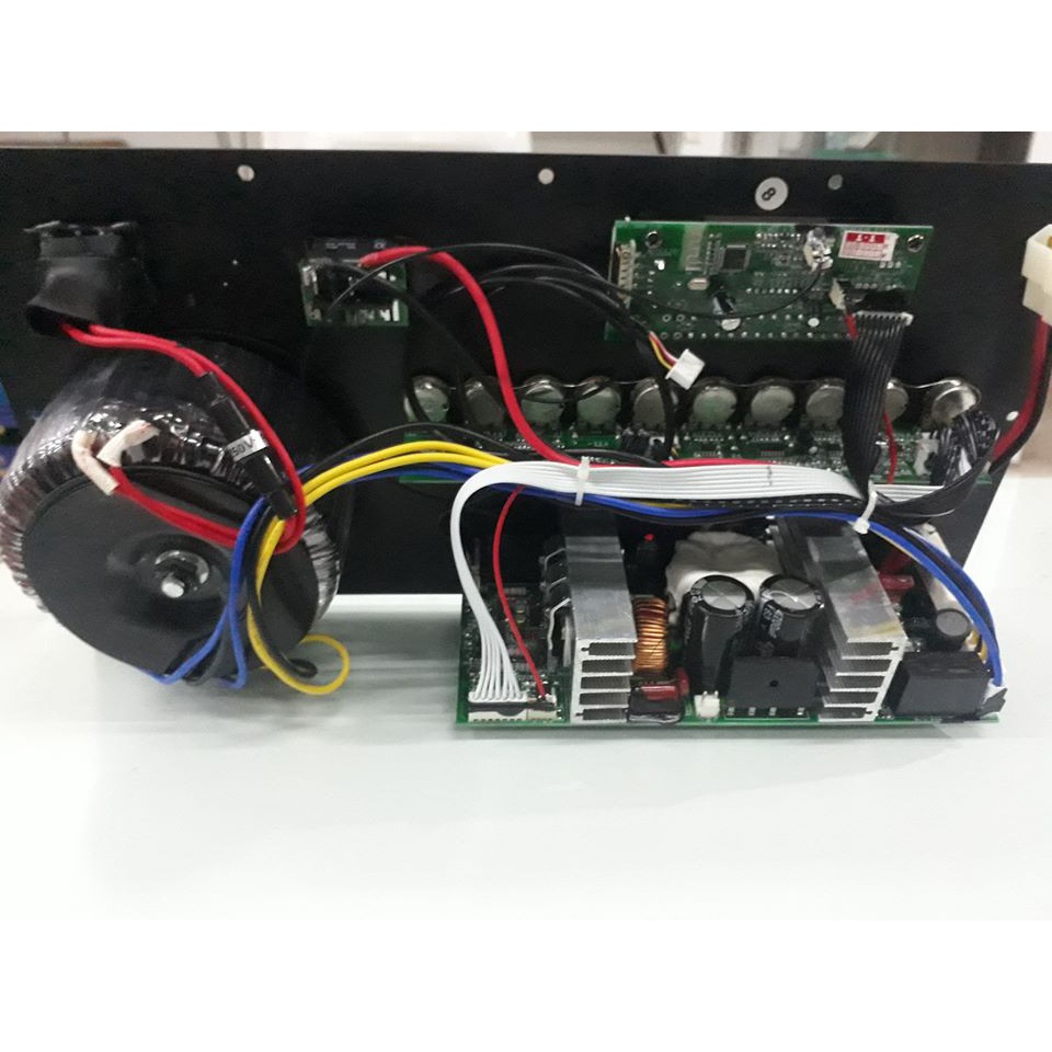 NEW PMP Mạch loa kéo công suất lớn 750w chuyên kéo bass đôi 40cm đầy đủ phụ kiện