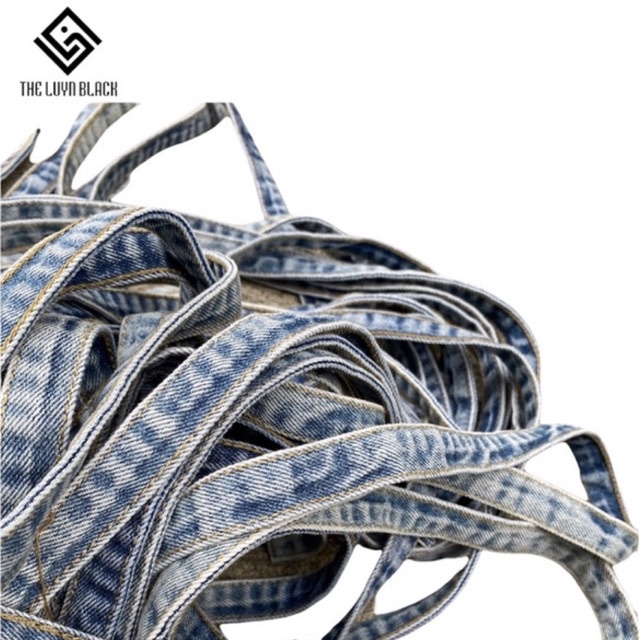 Thắt Lưng Nam The Luyn Black Phụ Kiện Dây Quần Drawstring Dài Hai Mét Phối Jeans Streetwear