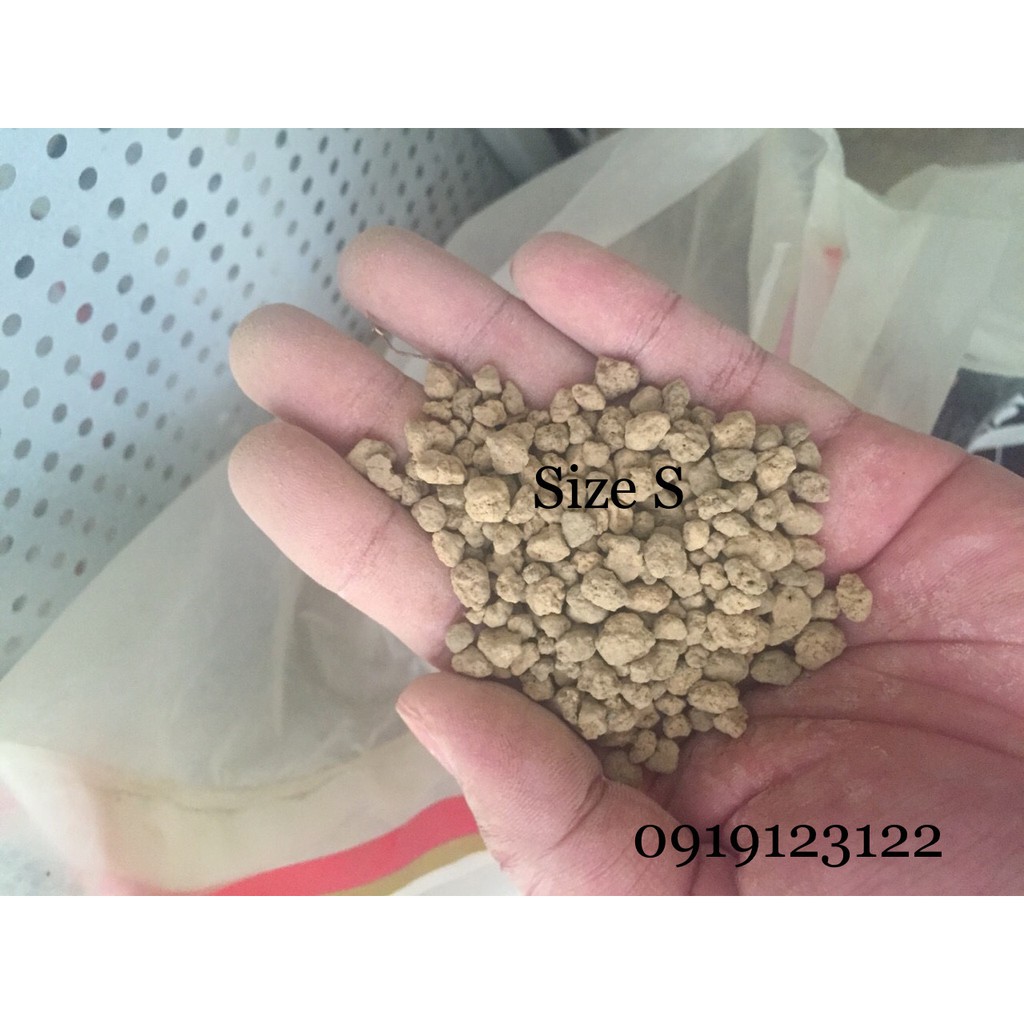 Đất Akadama size SS-S-M bao 14 lít chuyên dùng cho trồng sen đá, xương rồng