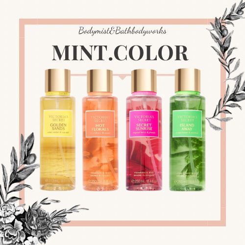 Xịt Thơm Victoria’s Secret Golden Sands/ Hot Florals/ Secret Sunrise/ Island Away mẫu thử 30ml/50ml/100ml-𝓜𝓲𝓷𝓽.𝓬𝓸𝓵𝓸𝓻-