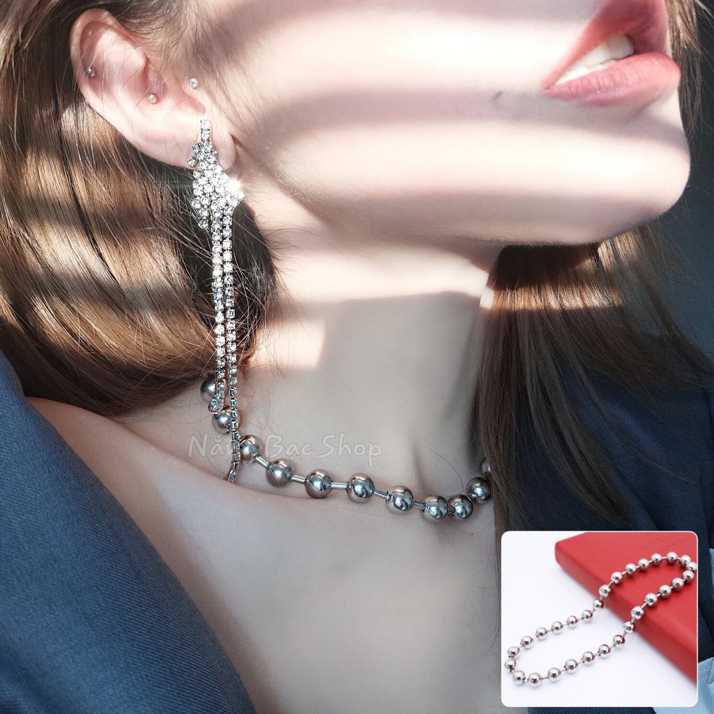 Dây Chuyền bi tròn Ball Chain 8ly 10ly