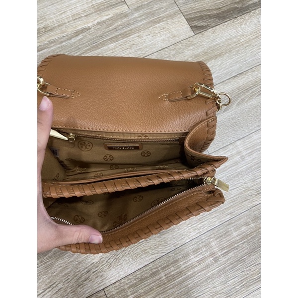 Túi si da thật Tory Burch