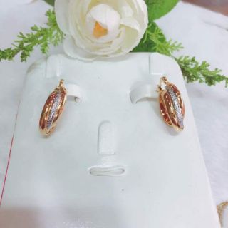 Bông tai vàng đồng non
