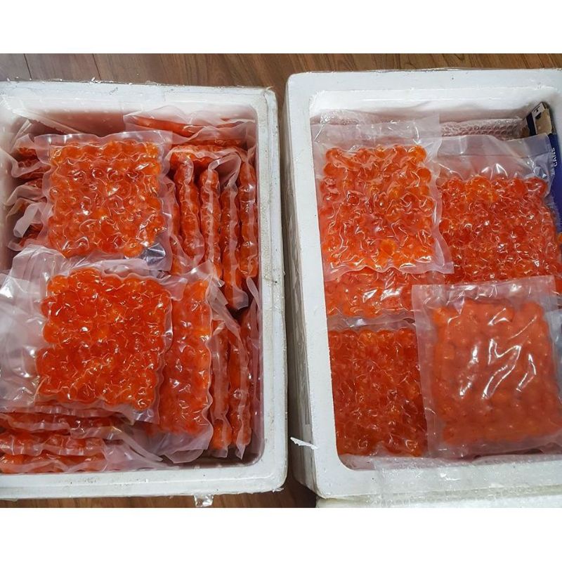 Lòng đỏ trứng muối 10 quả size to khoảng 13/14g đã sơ chế