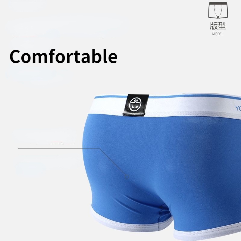 Bộ 3 Quần Lót Boxer Cotton Thời Trang Dành Cho Nam