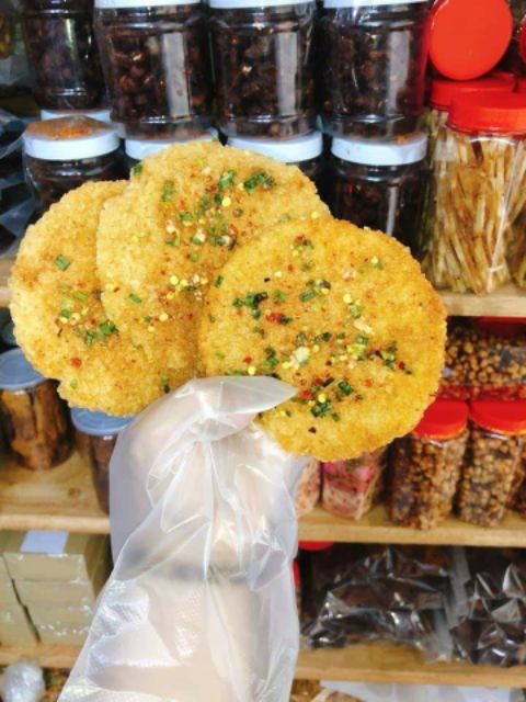 500GR CƠM CHÁY MẮM HÀNH LẮC KHÔ GÀ