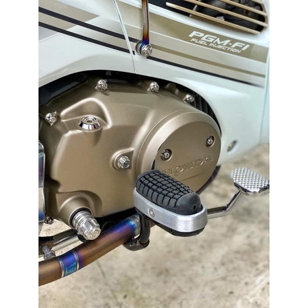Gác chân trước Cub125/ cao su gác chân trước HD