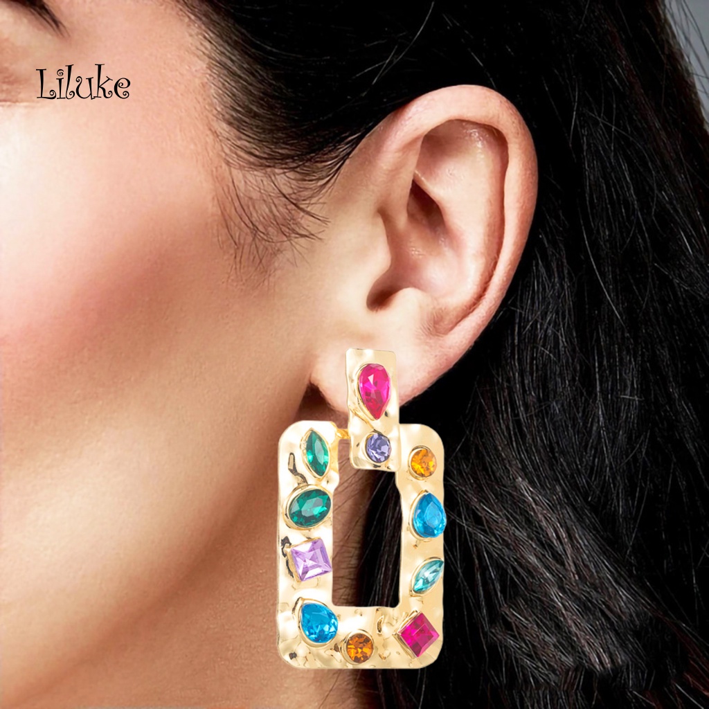 Đôi Khuyên Tai HìNh GiọT NướC LấP LáNh ThờI Trang Cho Nữ