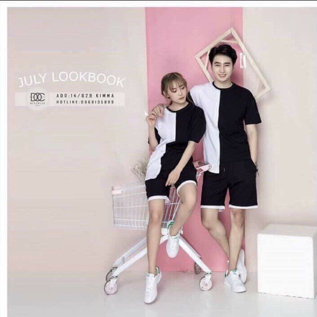 Bộ đôi nam nữ cotton