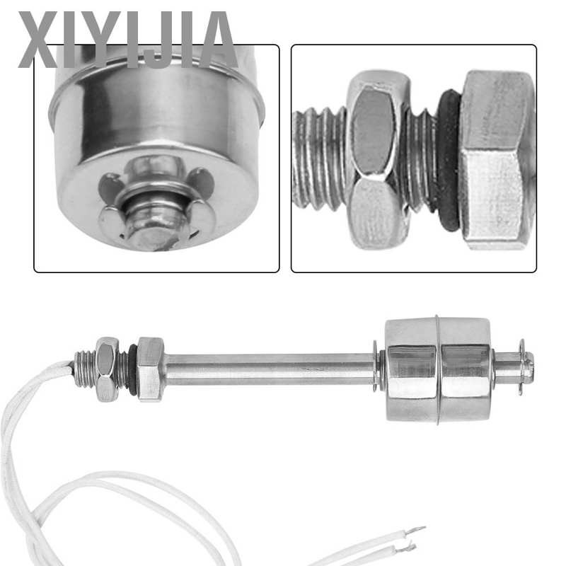 Xiyijia Mini Stainless Steel Liquid Water Level Sensor Float Switch for Pool 100mm