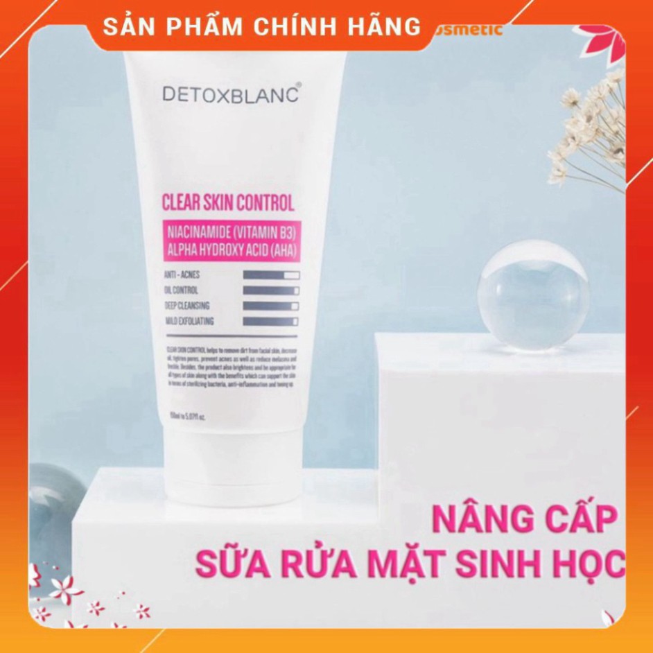 Sữa rửa mặt sinh học detox blanc [detoxblanc.vietmycosmetic]