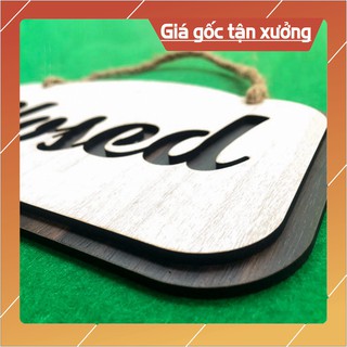 [HANDMADE] Bảng closed gỗ treo tường