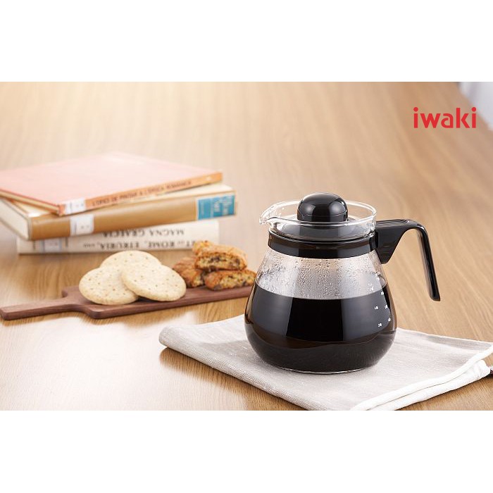 Bình trà thủy tinh Iwaki 1L THƯƠNG HIỆU NHẬT - CHẤT LƯỢNG NHẬT