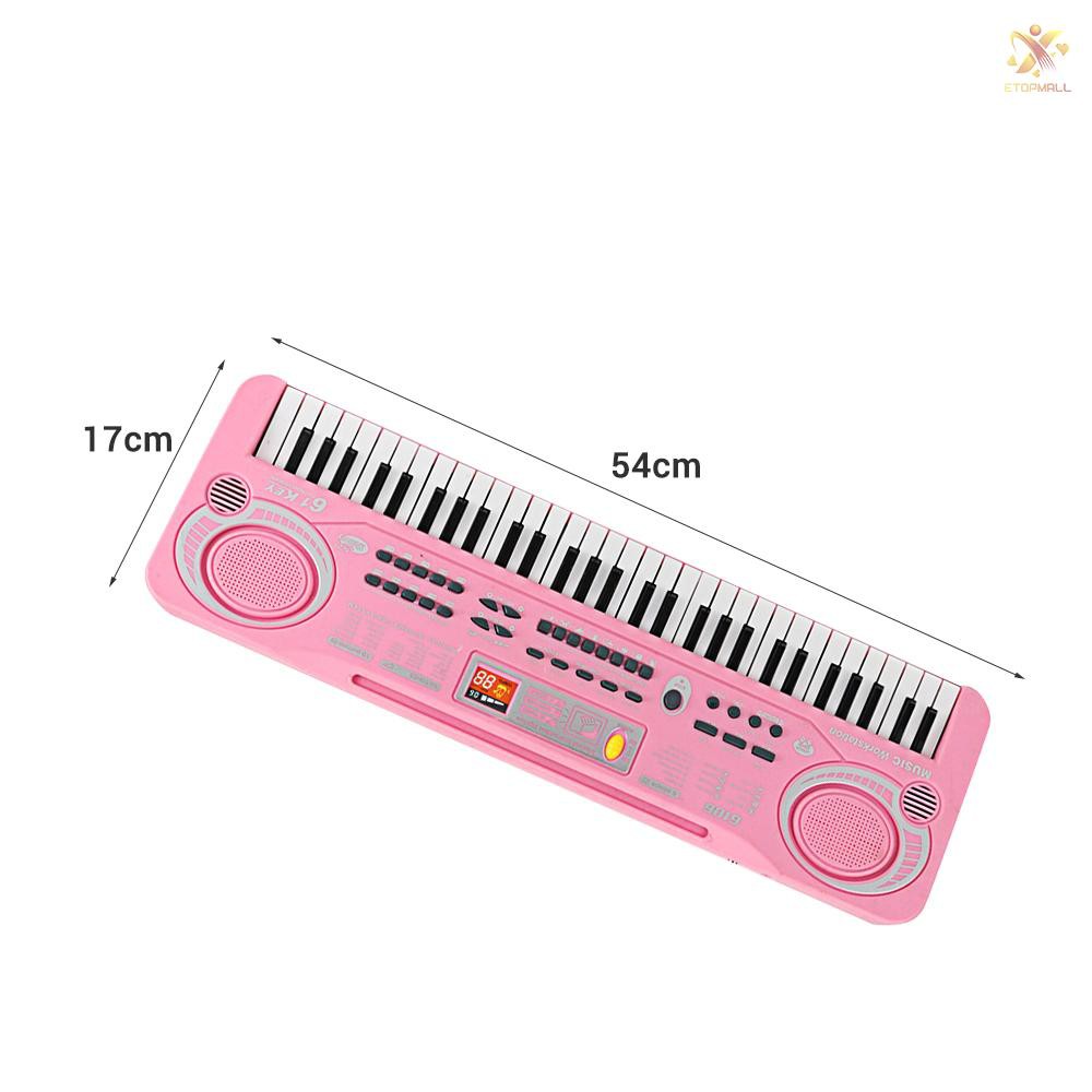 Đàn Organ Điện Tử 61 Phím Có Micro Cho Bé