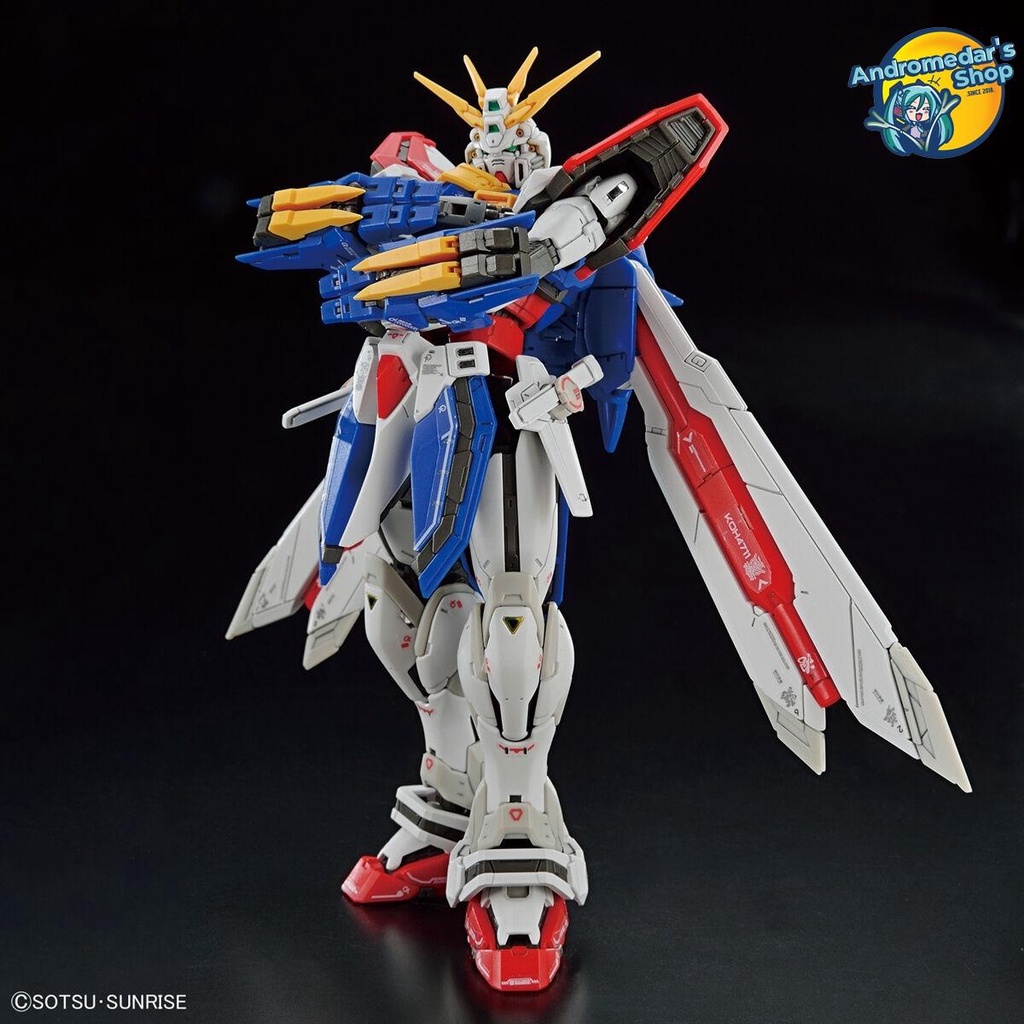 Mô hình lắp ráp G Gundam Real Grade 37 1/144 RG GF13-017NJII God Gundam Model Kit