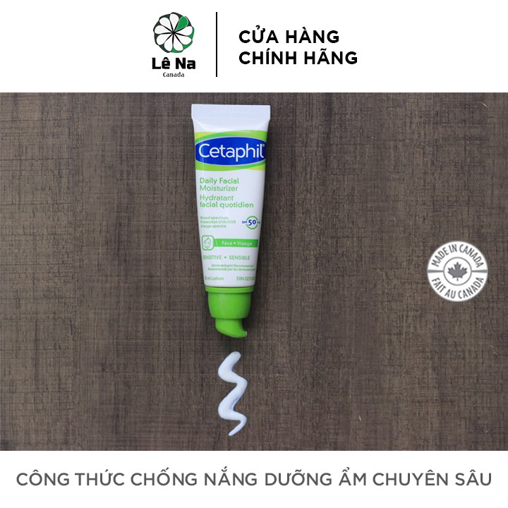 Kem chống nắng Cetaphil Daily Facial SPF 50, PA+++