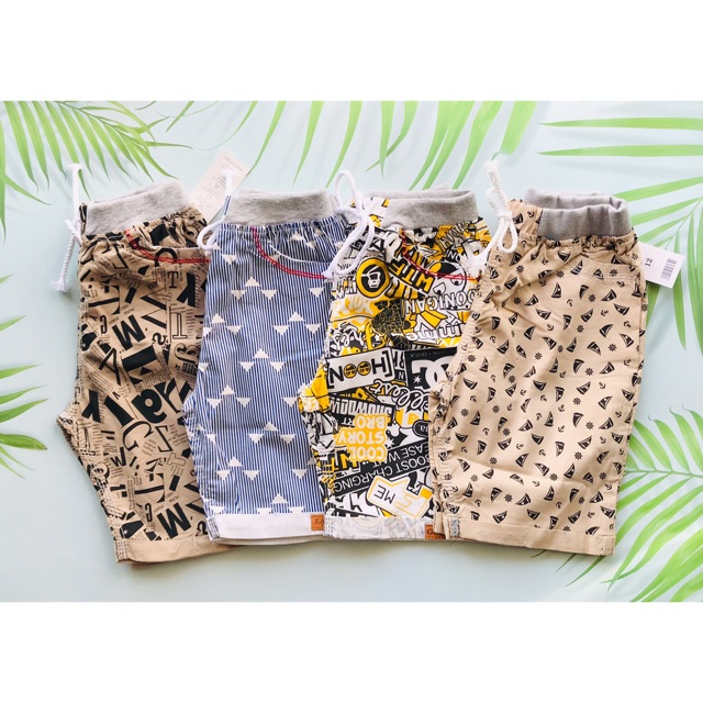 💥 Quần kaki lưng thun co giãn cho bé trai 18-40kg