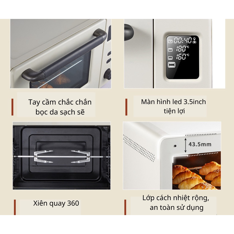 Lò nướng ACA ATO-E45S